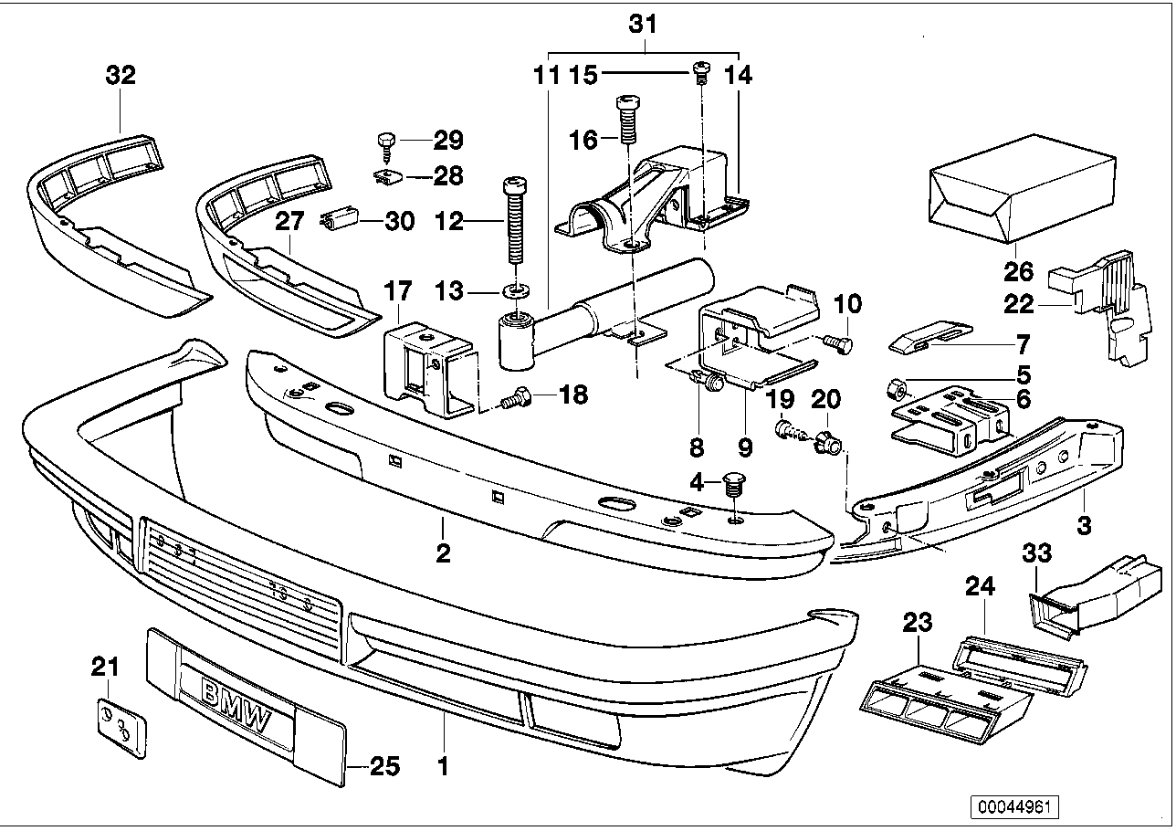 BMW 51111974979 Air Duct