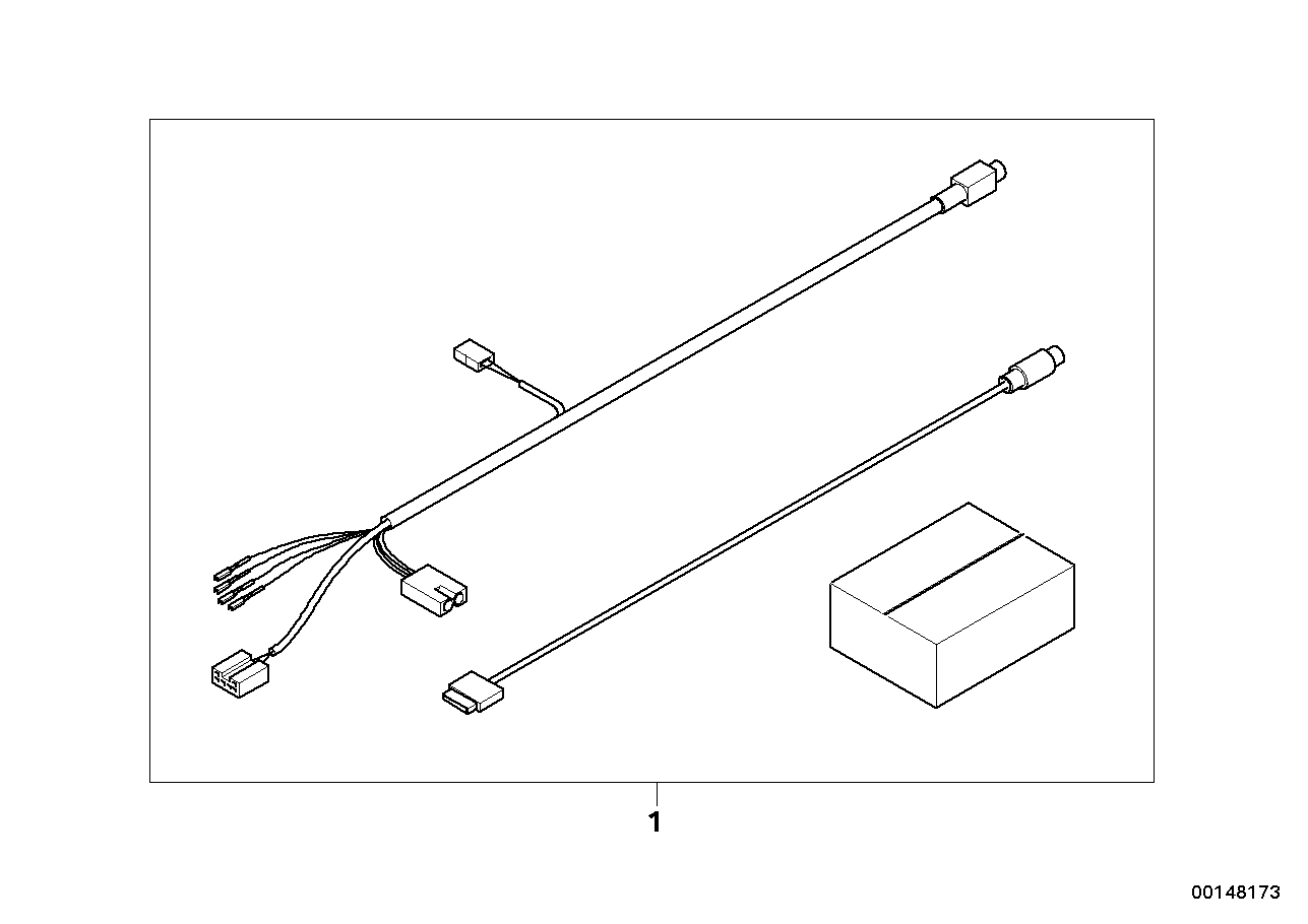 BMW 65110392133 Ipod Installation Kit E46