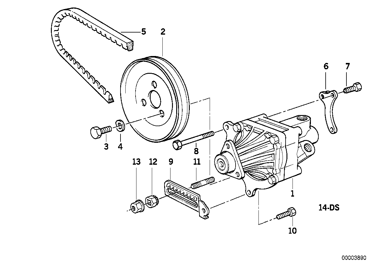 BMW 07119913720 Hex Bolt