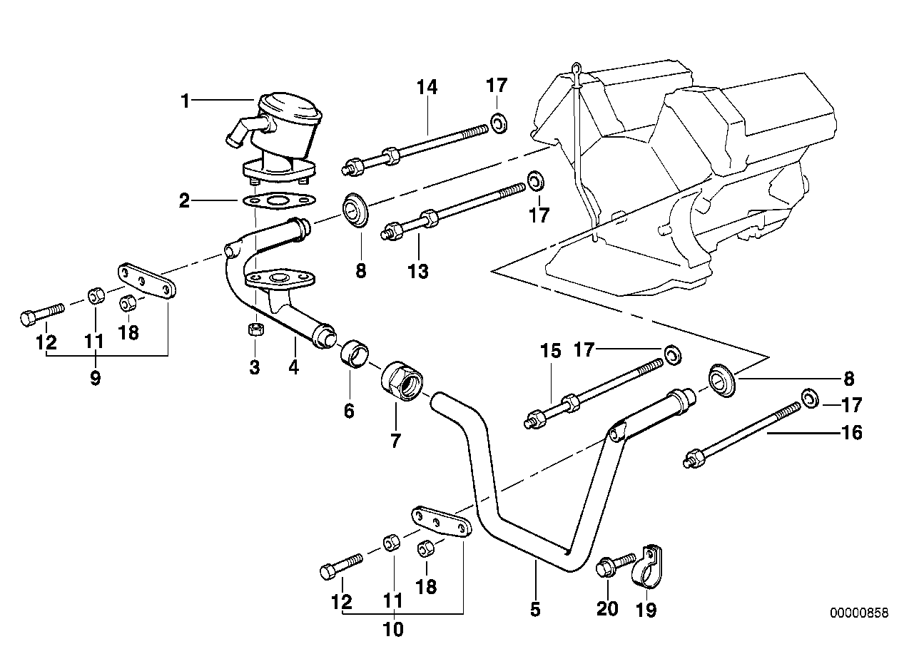 BMW 07119900561 Hex Bolt