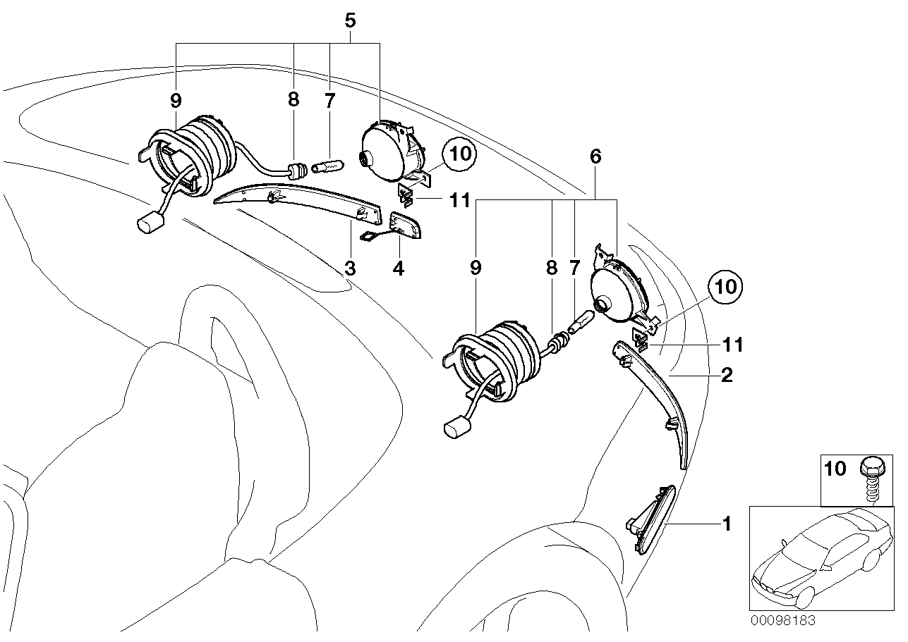 BMW 63148384573 Covering Cap