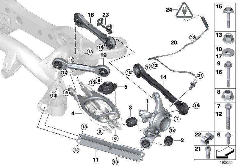 BMW 34356767984 Cable Clip