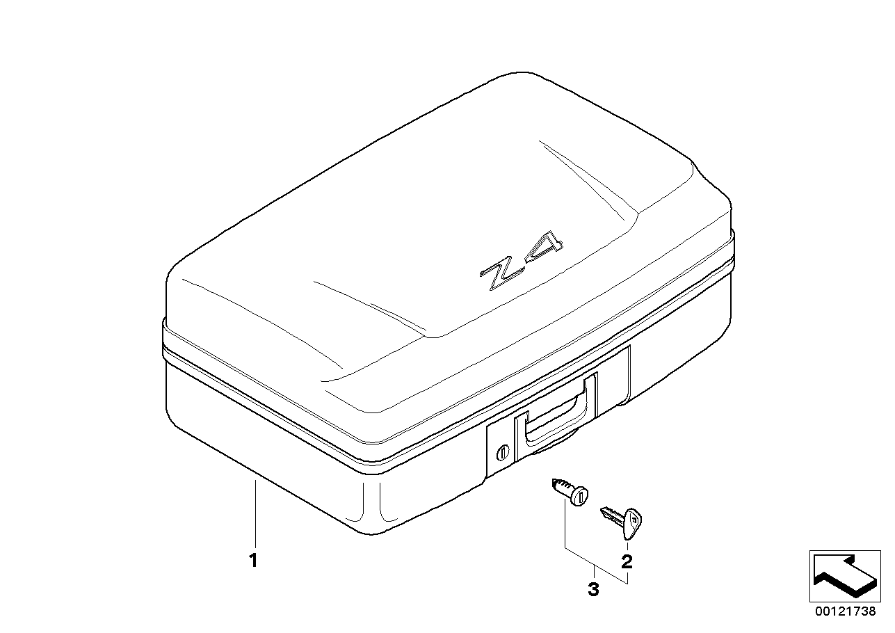 BMW 82710140445 Case Z4