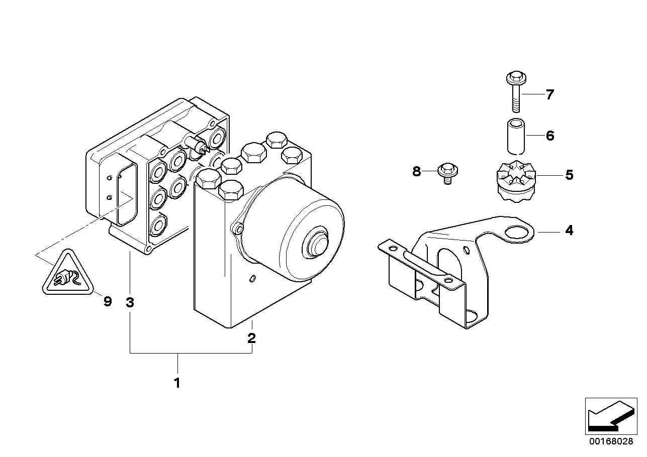 BMW 34521164969 Repair Kit, Control Unit Abs