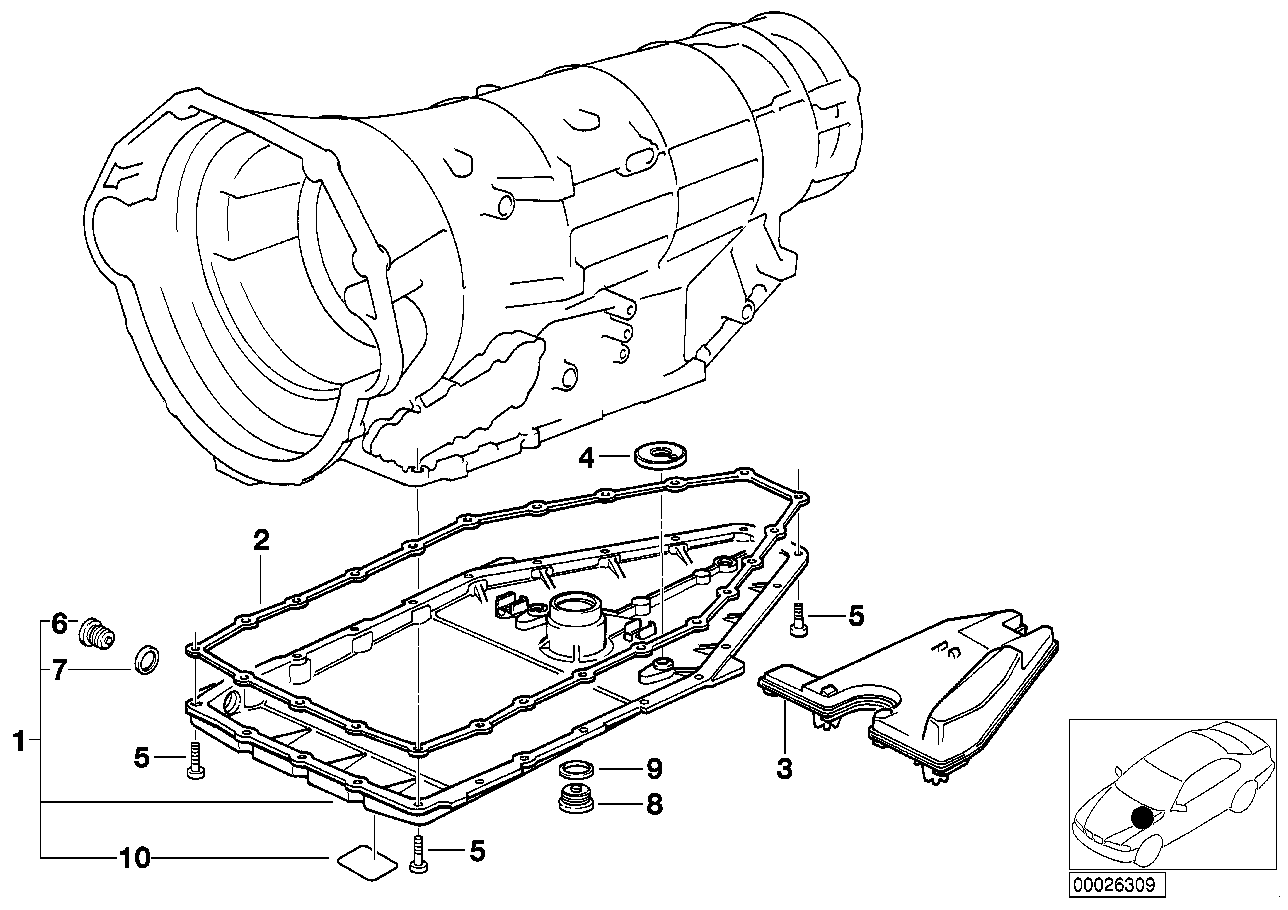 BMW 24111421899 Gasket Ring