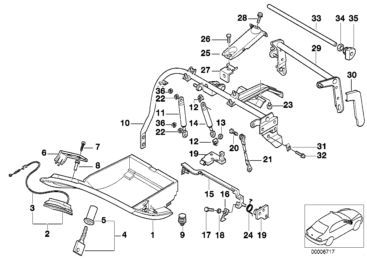 BMW 07119915069 Hex Bolt With Washer