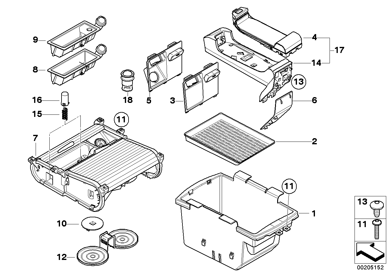 BMW 84109201946 Base Plate