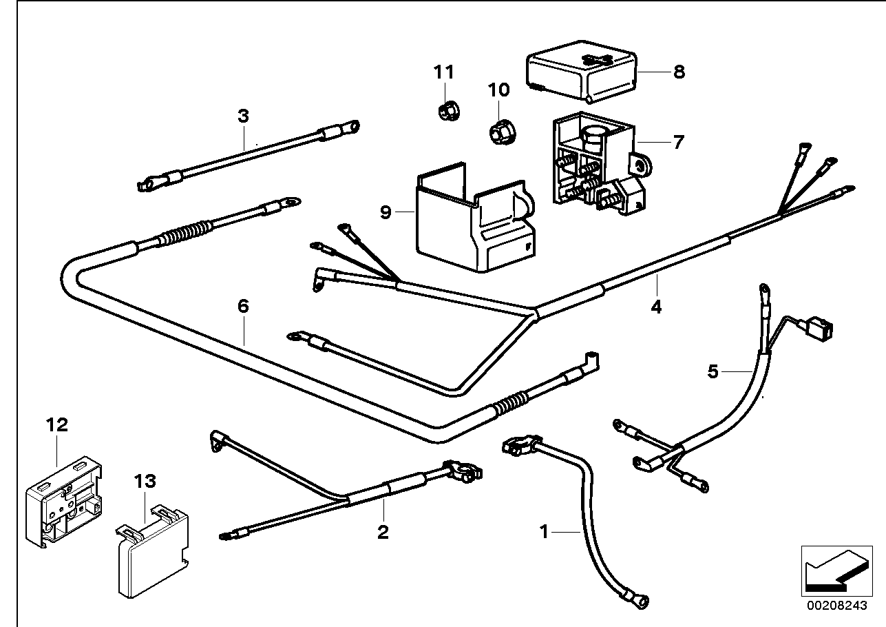 BMW 61138365920 Fuse Housing