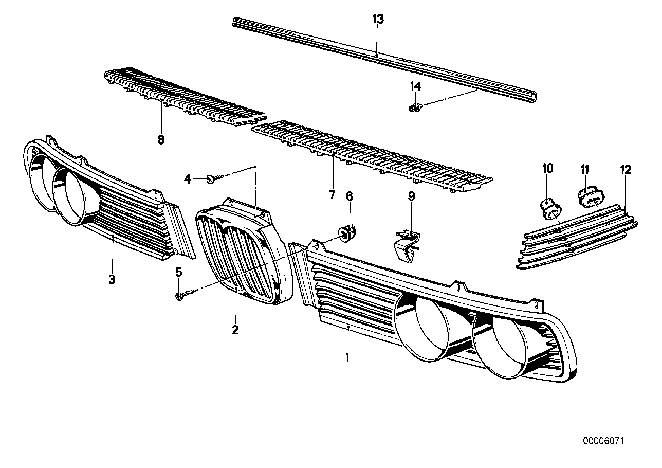 BMW 07119906744 Fillister Head Self-Tapping Screw