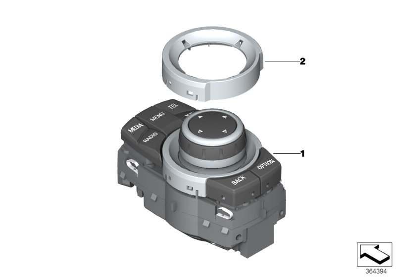 BMW 65829213313 Controller