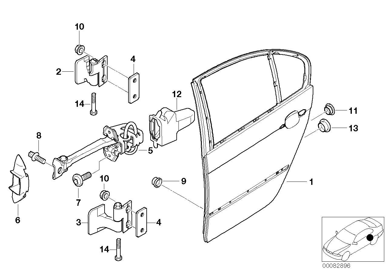 BMW 01399791462 Template