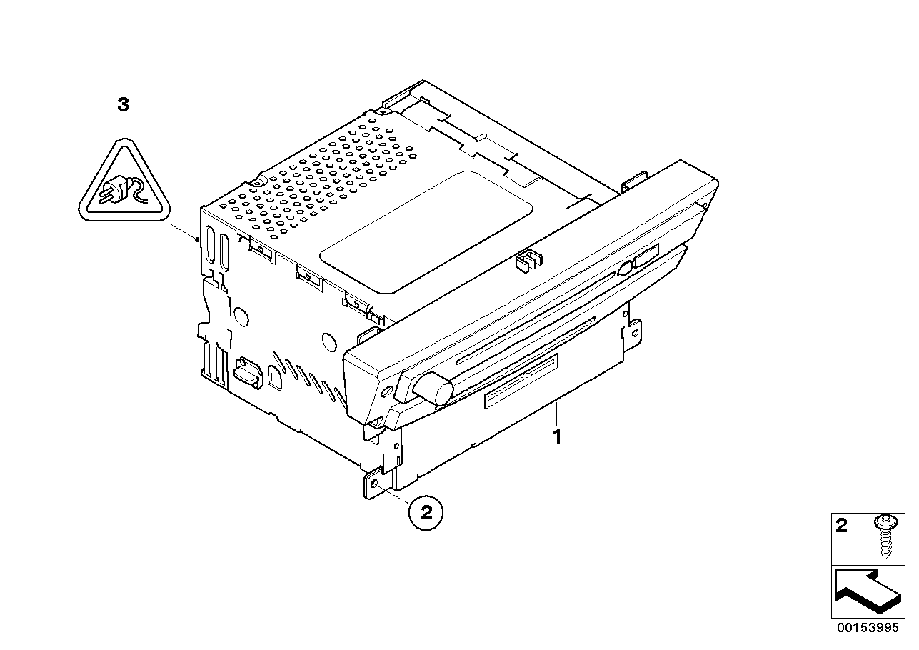 BMW 61138387216 Envelope For Optical Waveguide