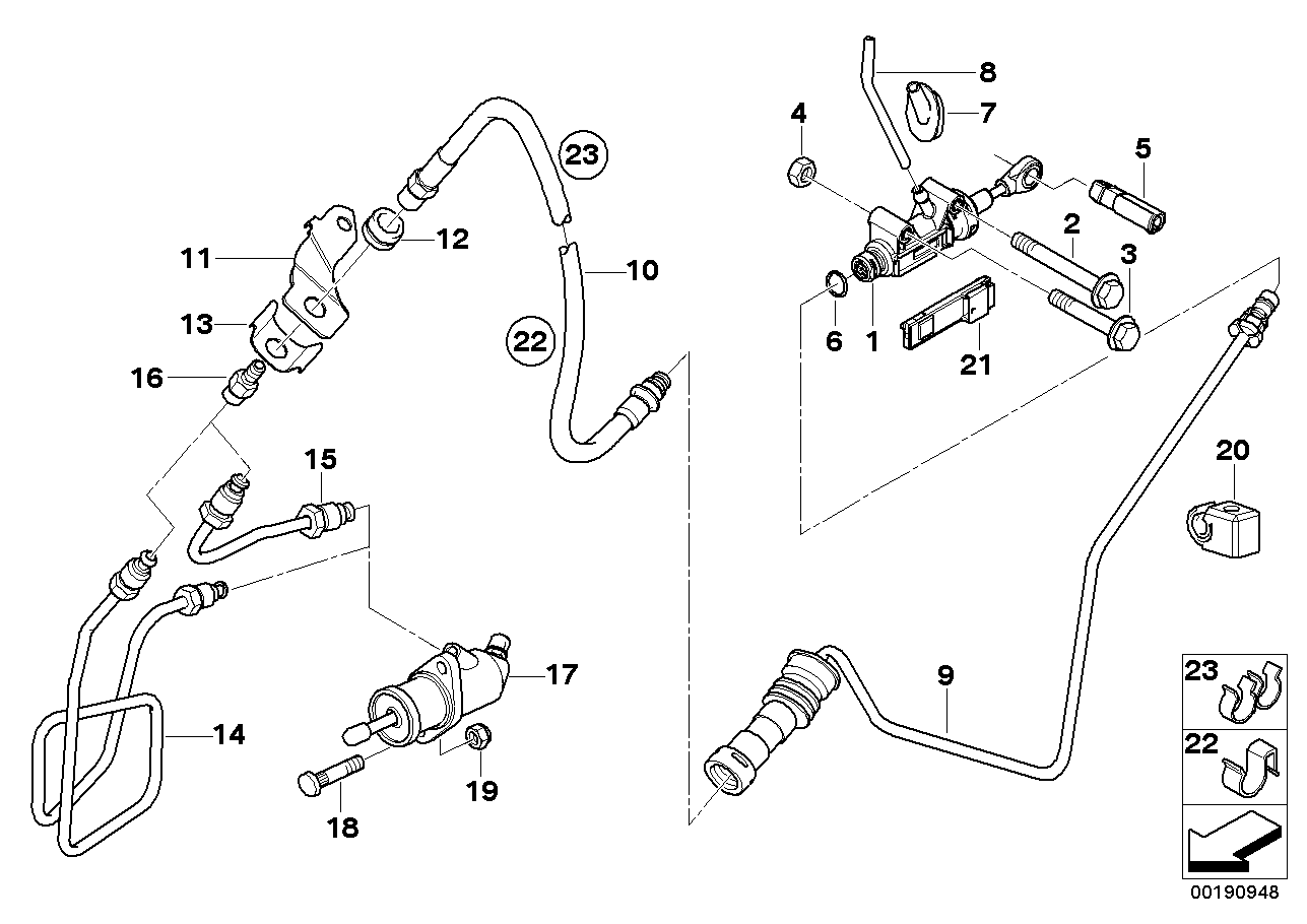 BMW 21521165829 Lock Valve