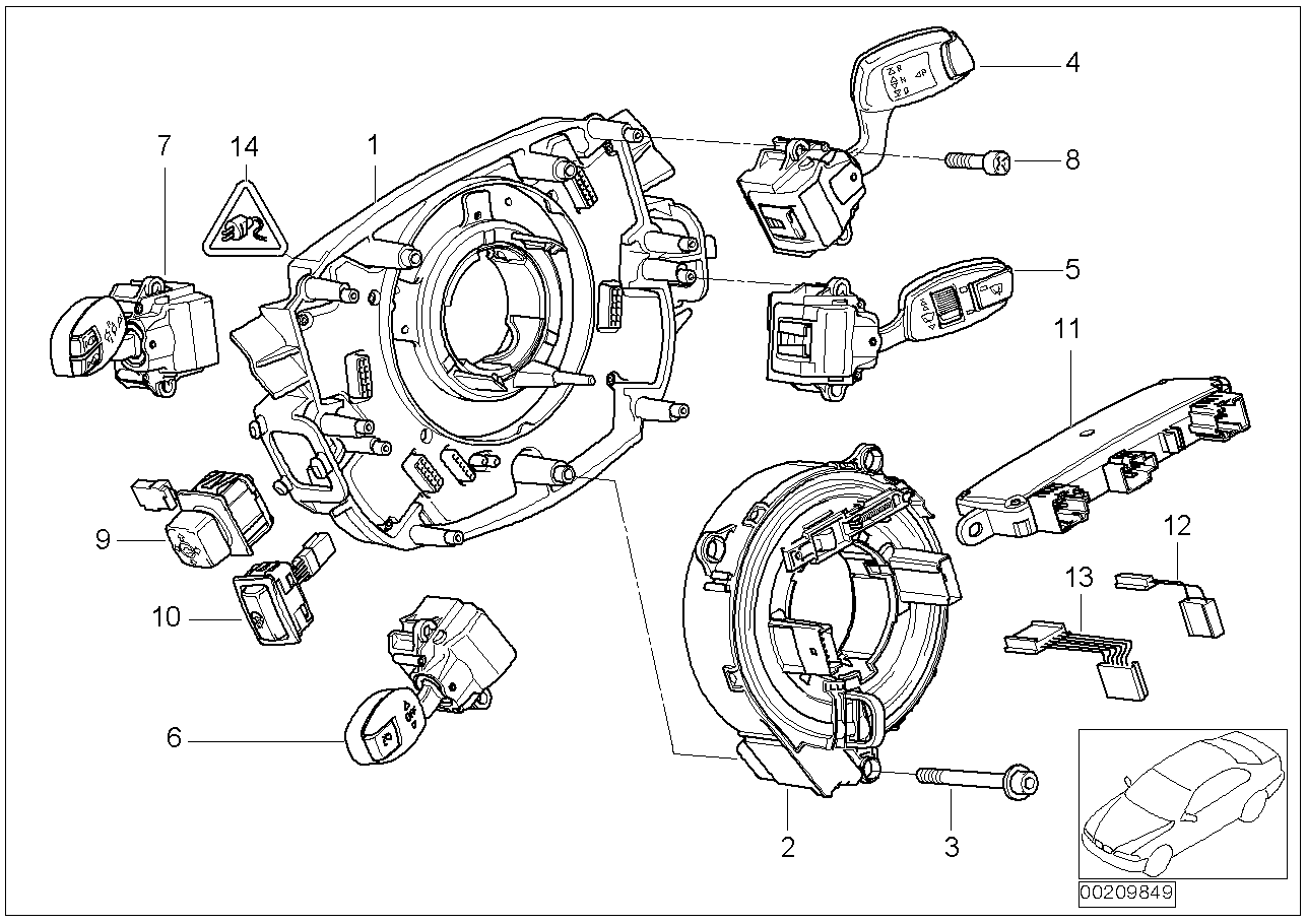 BMW 61138382044 Socket Housing