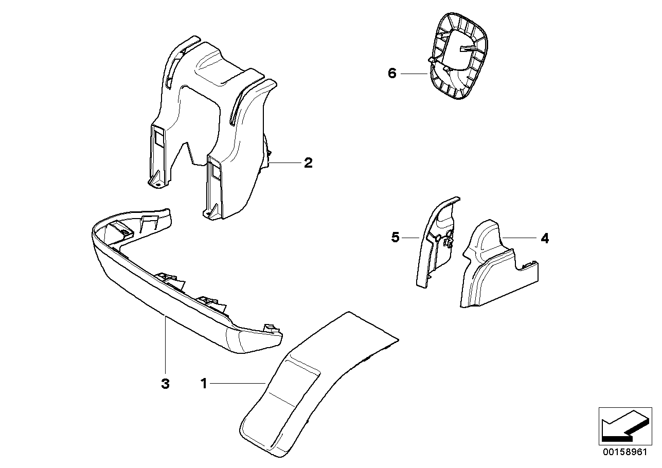 BMW 52307170104 Covering Center