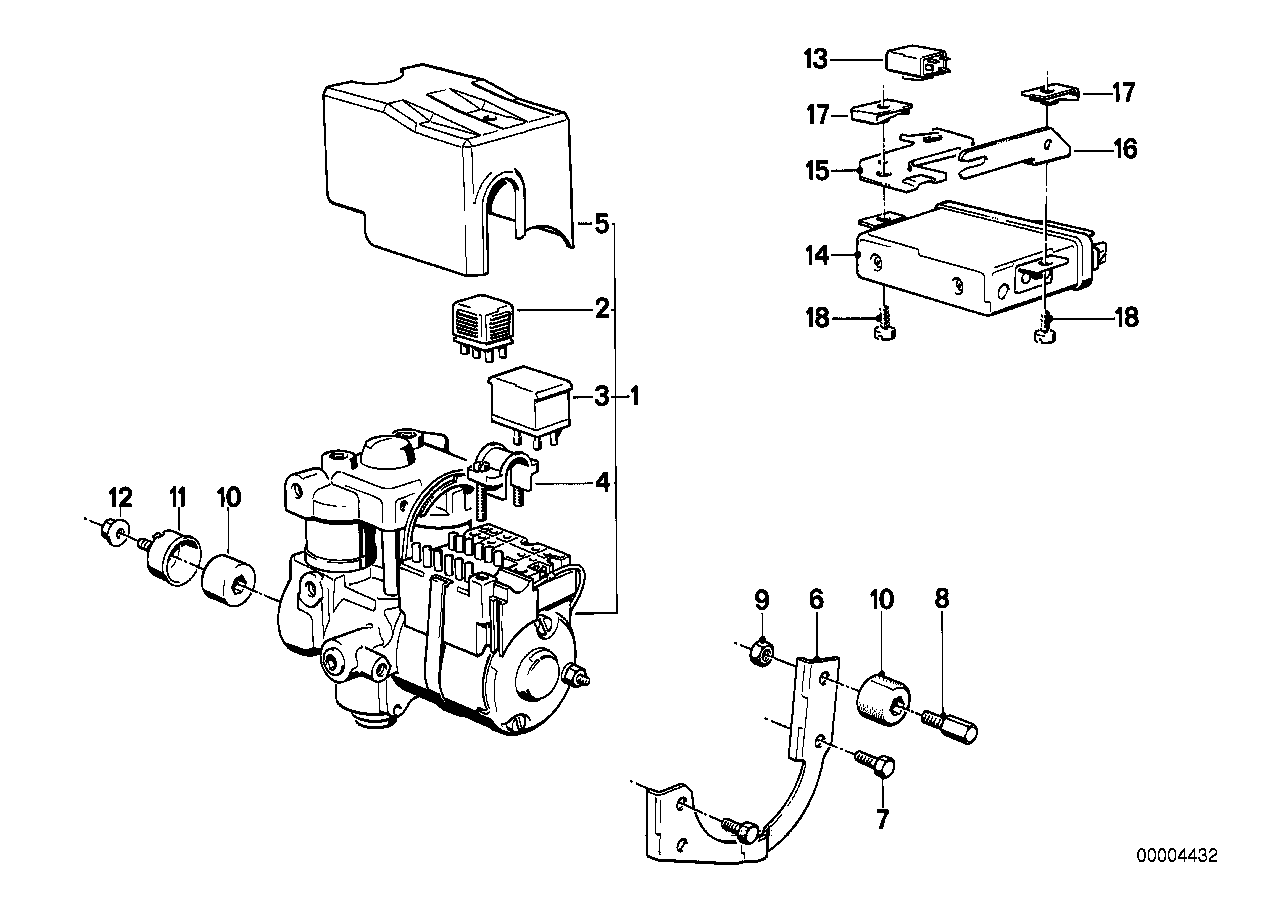 BMW 34512225597 Hydraulic Unit