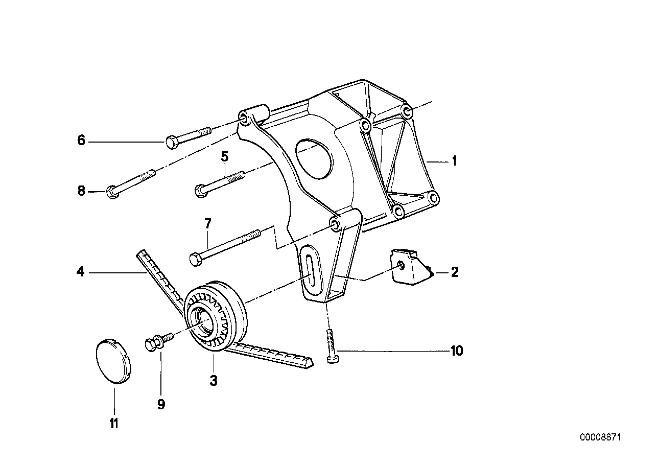 BMW 64551721850 Fillister Head Screw