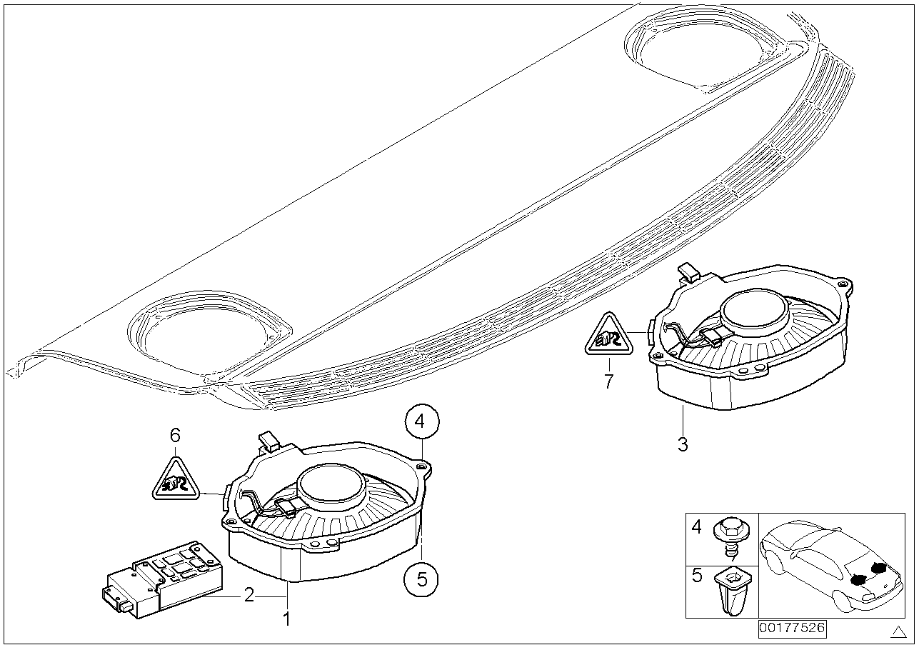 BMW 61131378106 Plug Housing