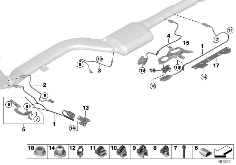 BMW 13628591639 BRACKET, CONTROL MODULE FOR