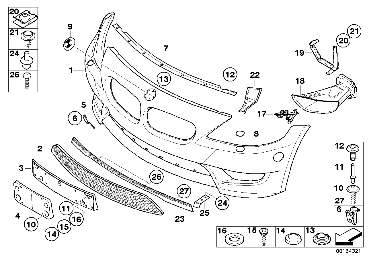 BMW 51113447153 Support Left