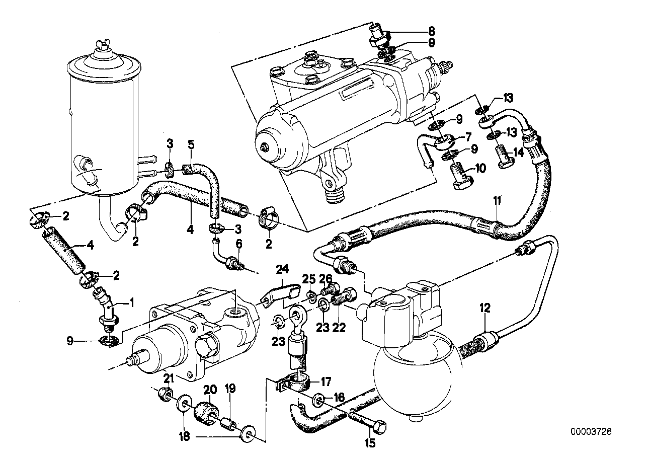 BMW 51326654195 Washer