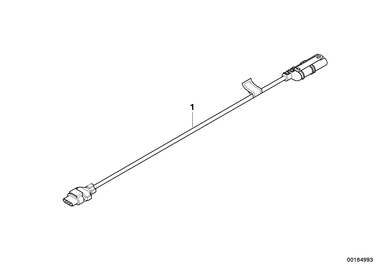 BMW 12517582039 Adapter Lead, Electric. Auxiliary. Water Pump