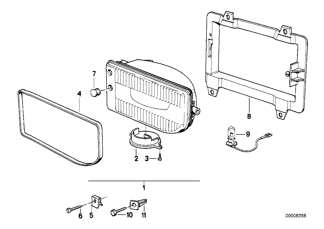 BMW 63171386041 Covering Cap