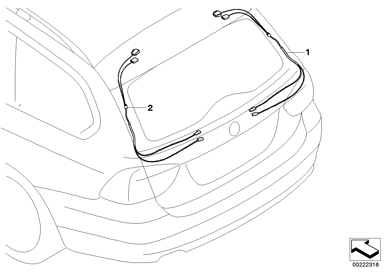 BMW 61119241656 Repair Kit, Plug, With Stops