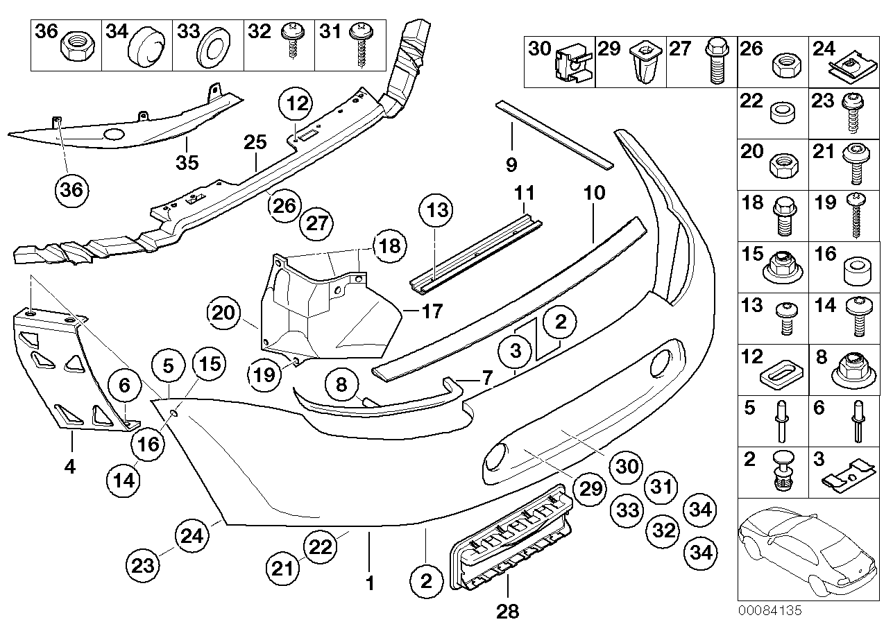 BMW 51127037875 Clamp