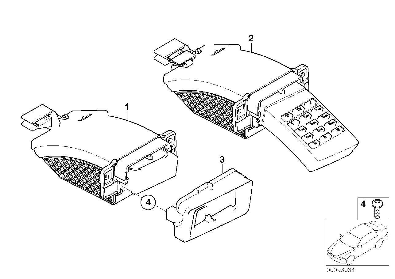 BMW 61316950110 Phone Board