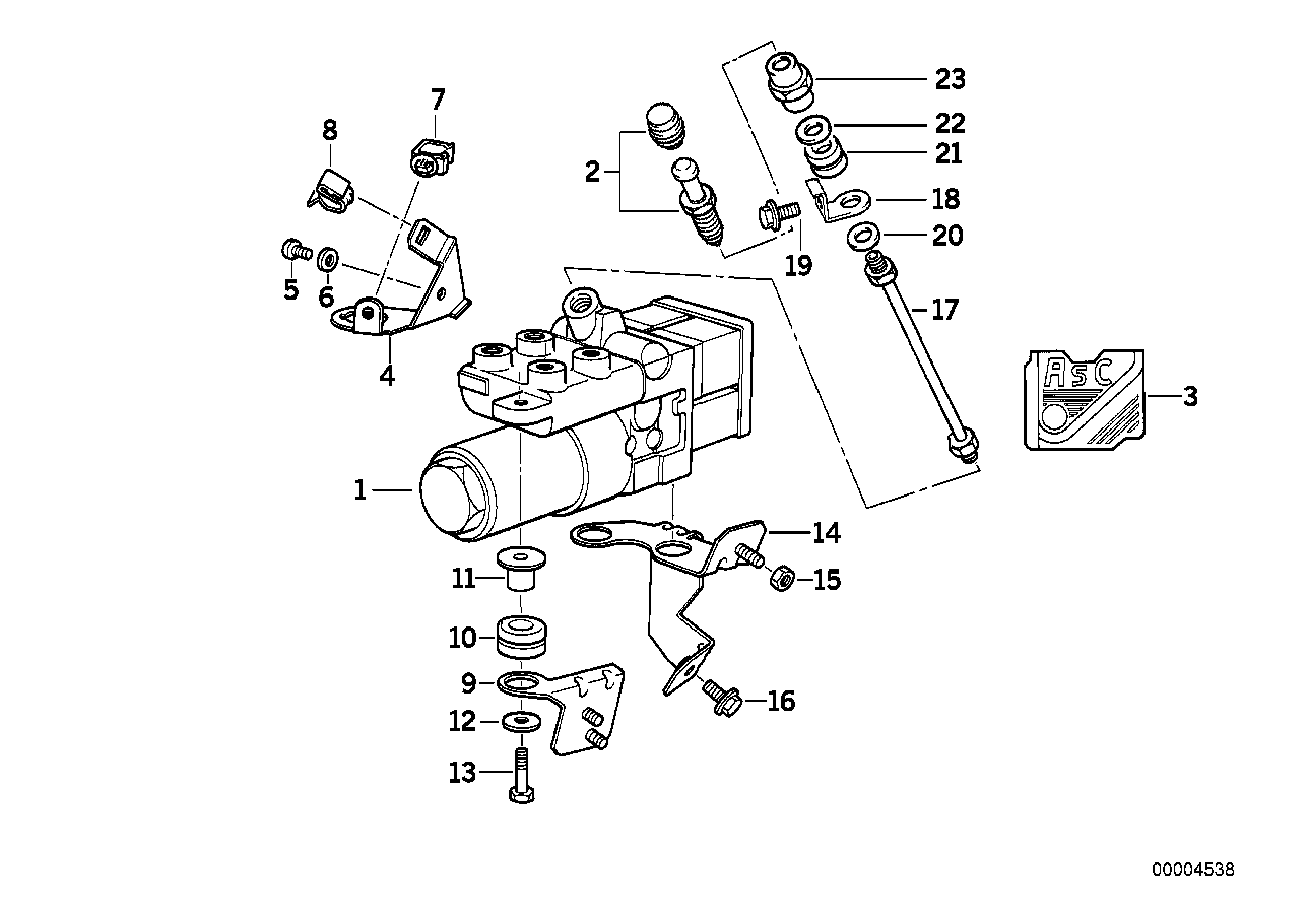 BMW 13711275937 Grommet