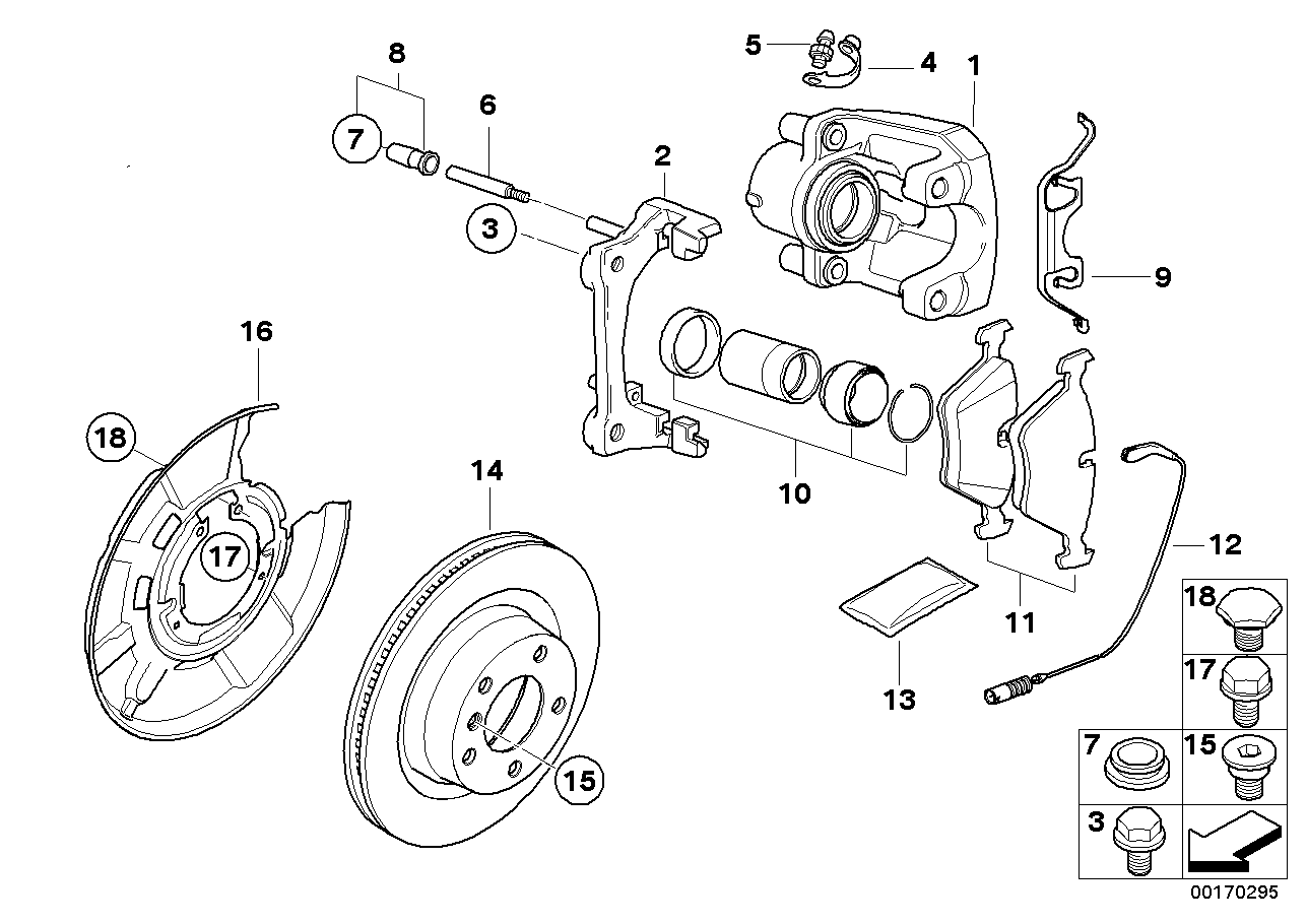 BMW 34116758107 Bleeder Valve