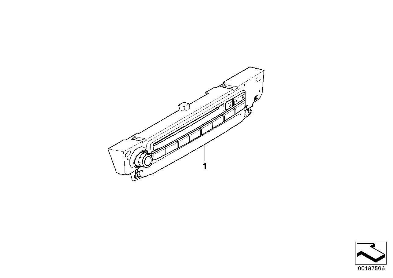 BMW 65839206068 Front Screen