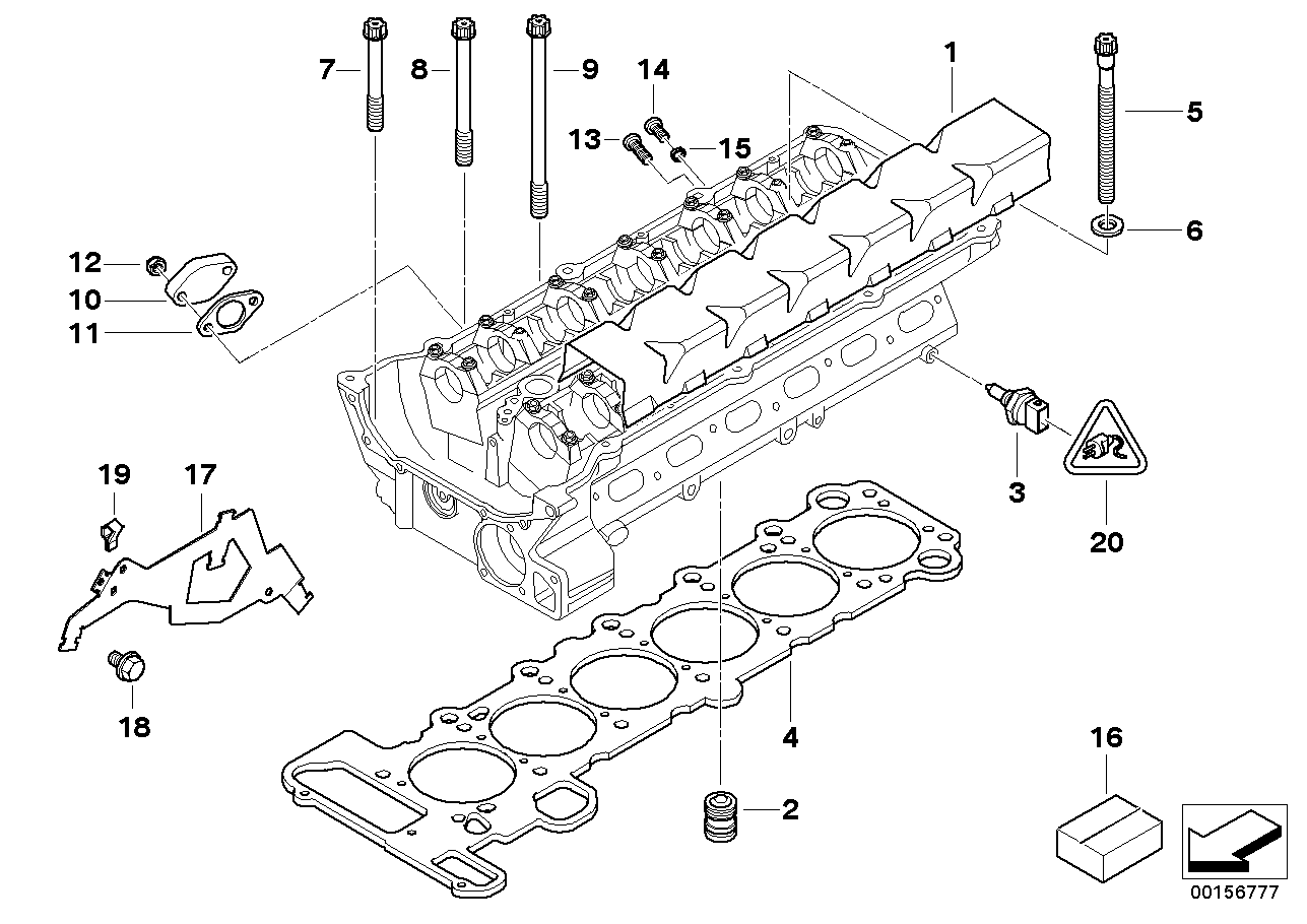 BMW 12521436031 Bracket, Cable Harness Gearbox