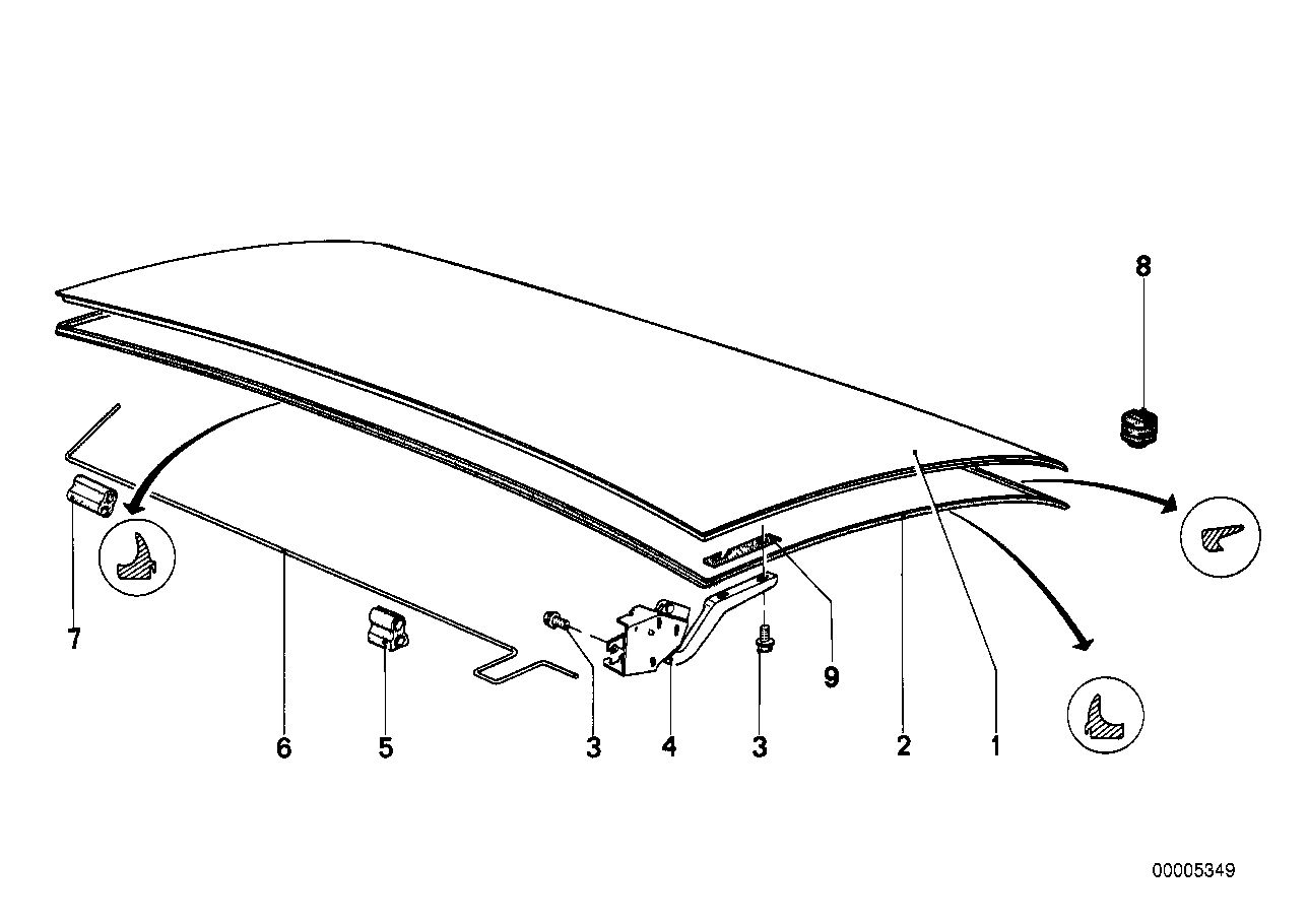 BMW 51241817087 Sealing