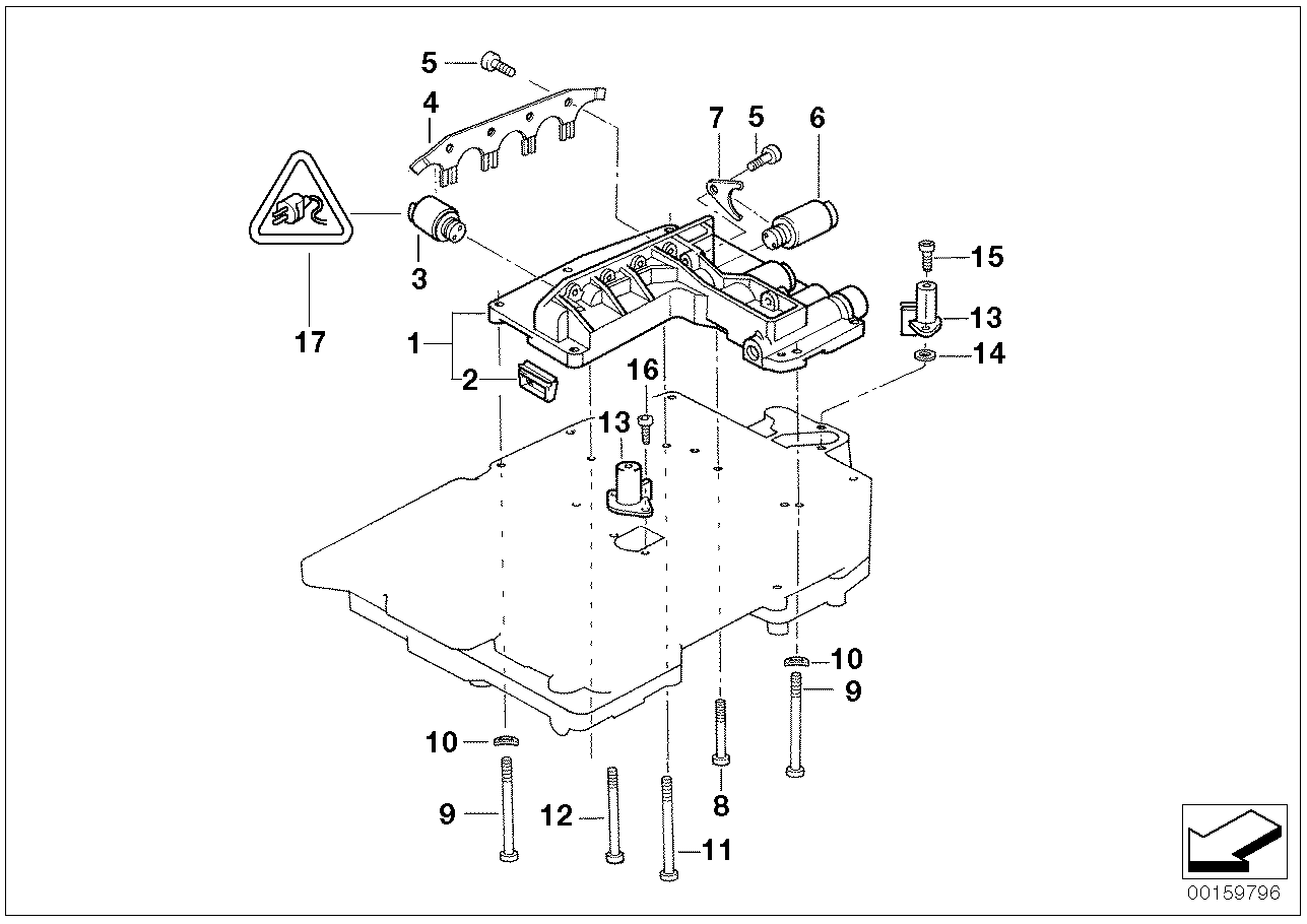 BMW 24341219937 Torx Bolt