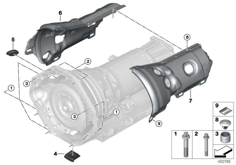 BMW 24007649711 Acoustic Capsule, Left