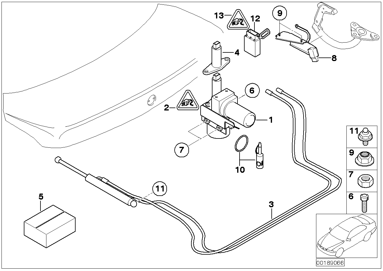 BMW 51247032635 Angle Indicator