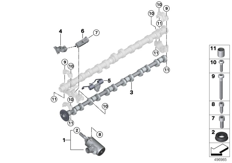 BMW 11378094958 INTERMEDIATE LEVER