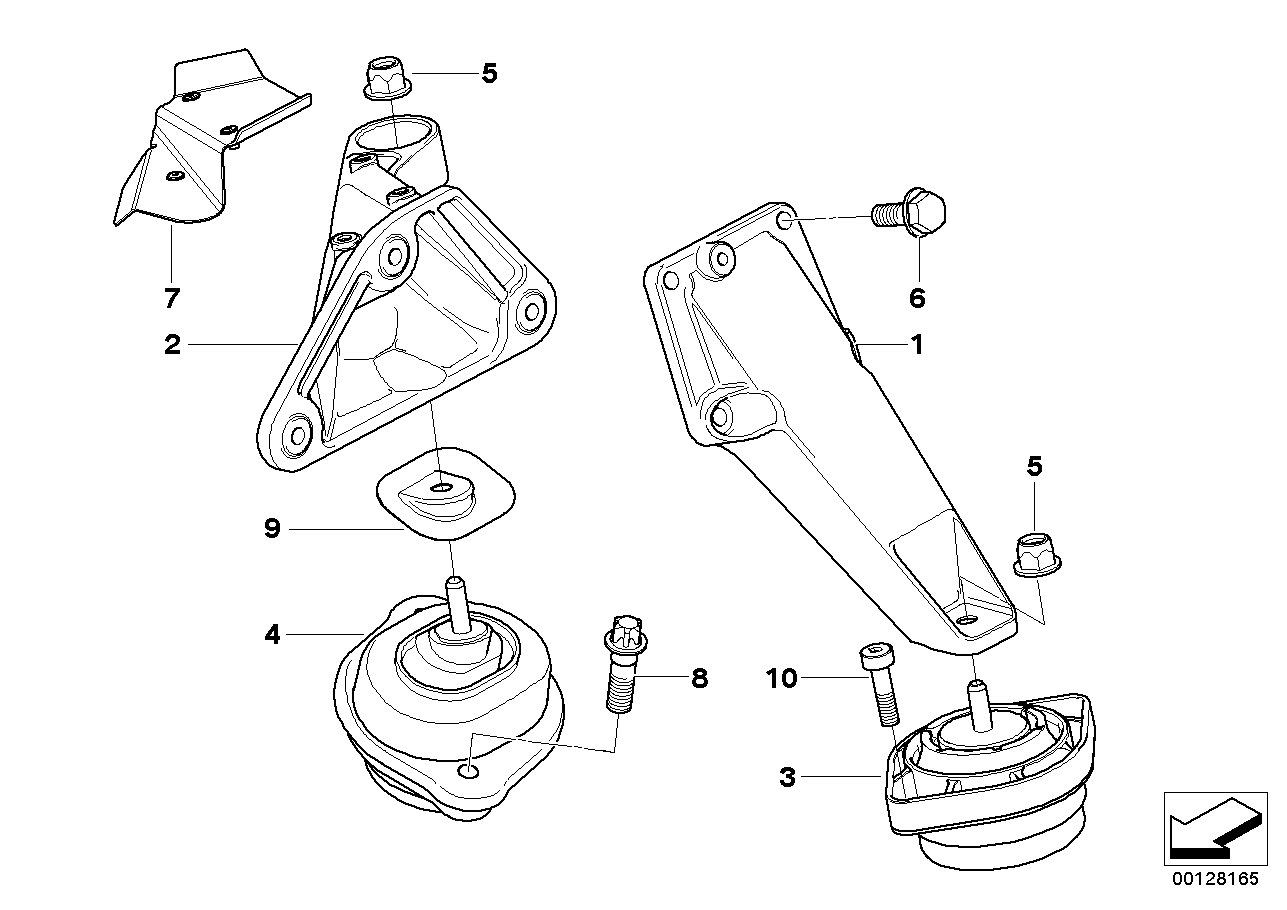 BMW 07119900728 Hex Bolt With Washer