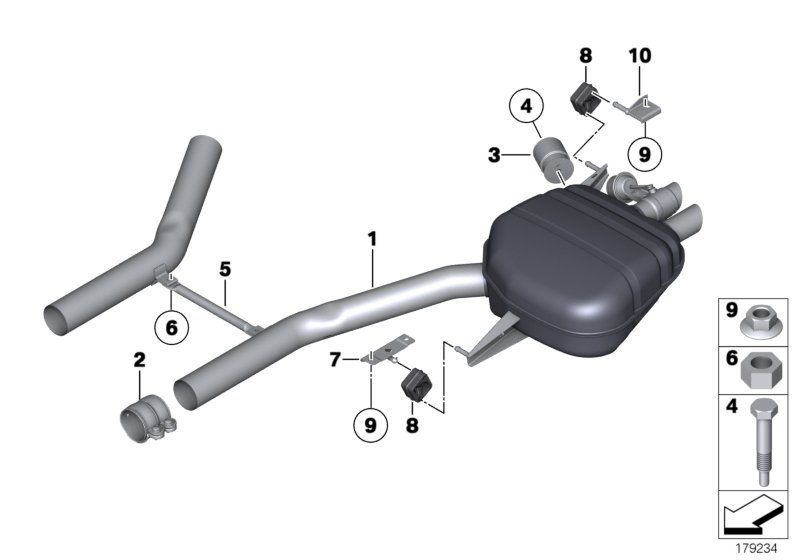 BMW 18307585336 Cross Brace