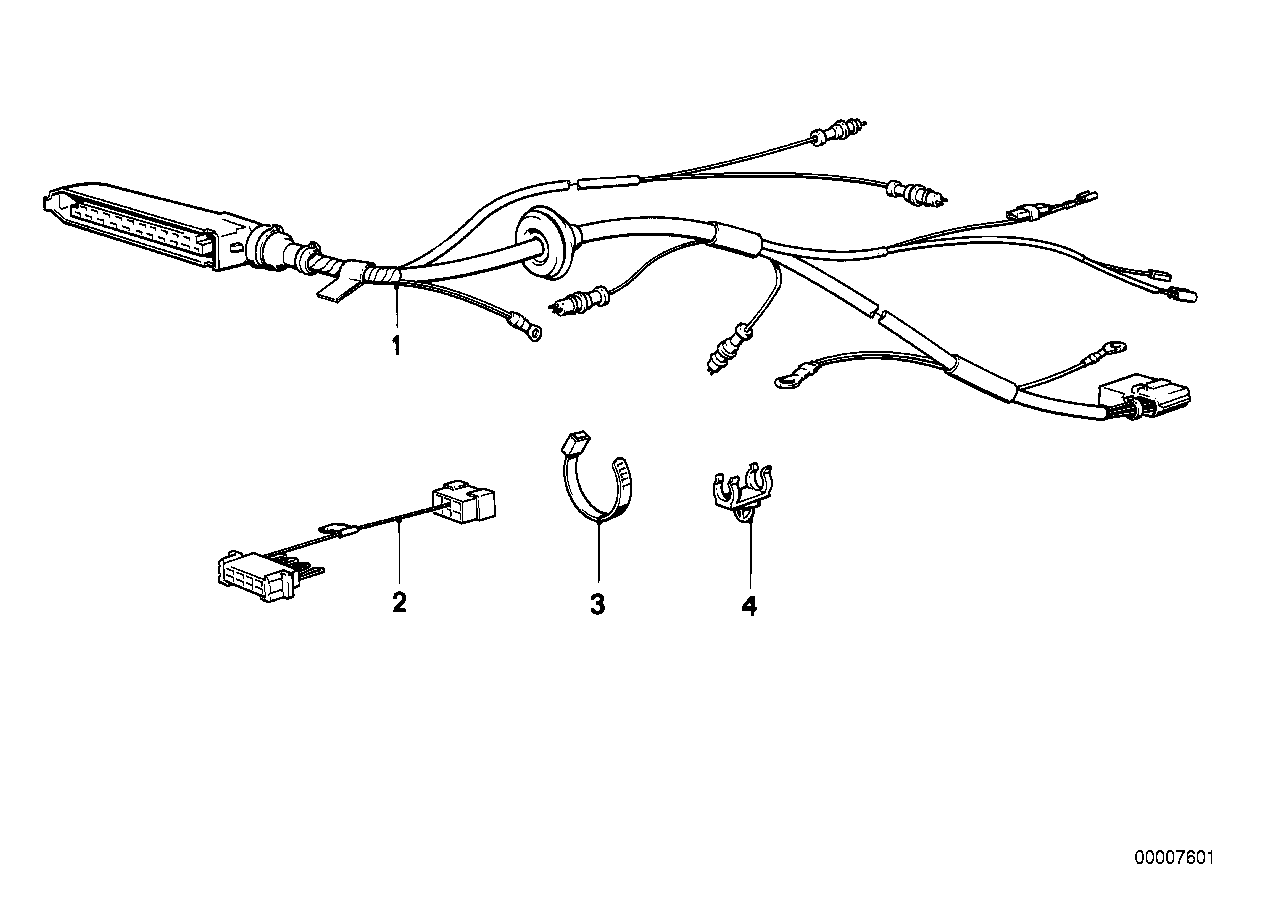 BMW 61111369899 Wiring Set