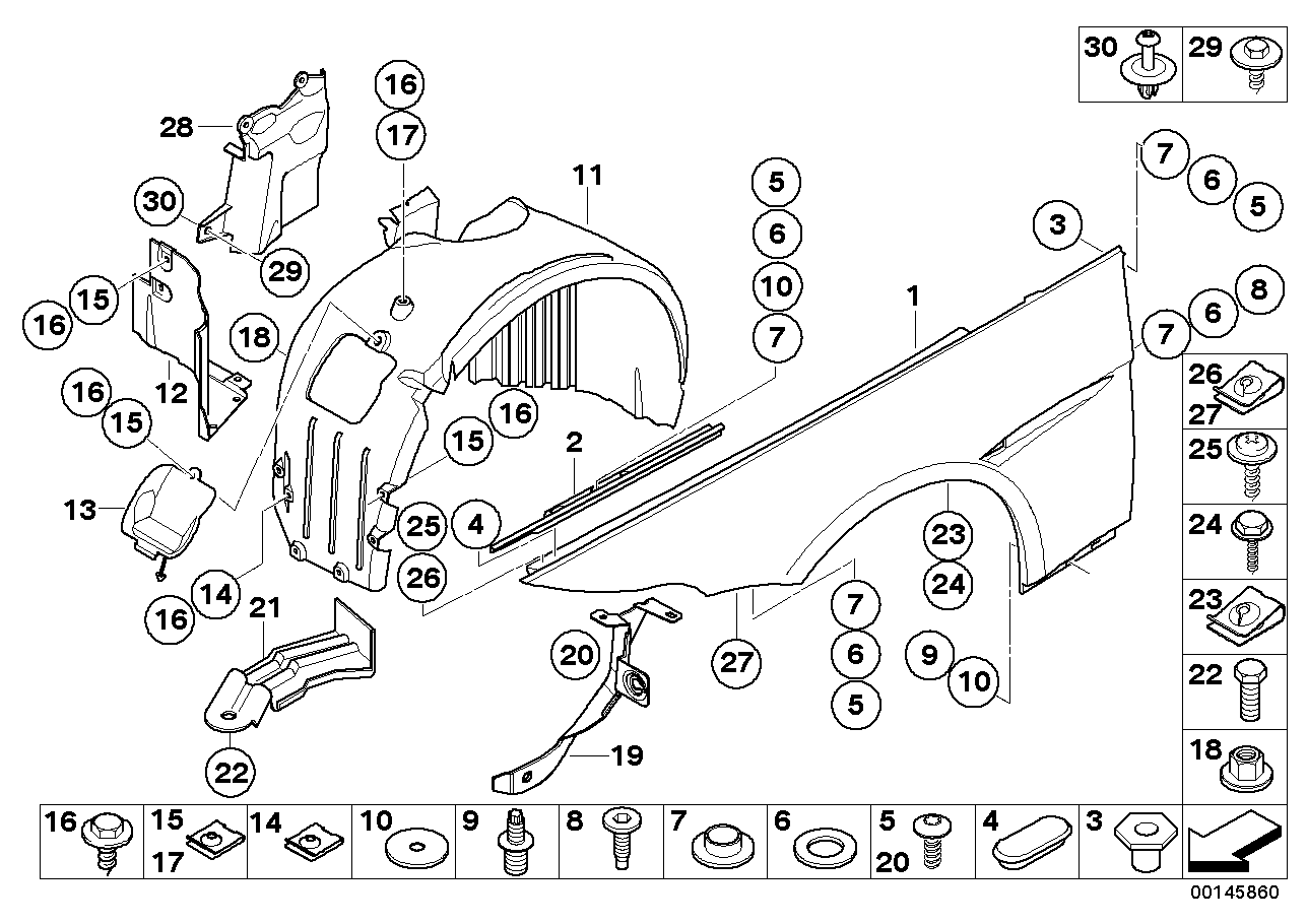 BMW 07147134115 Spacer