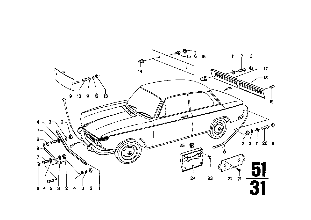 BMW 51115470019 Base