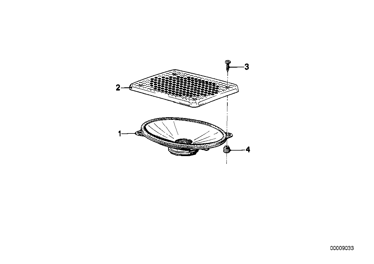 BMW 65111355865 Nut