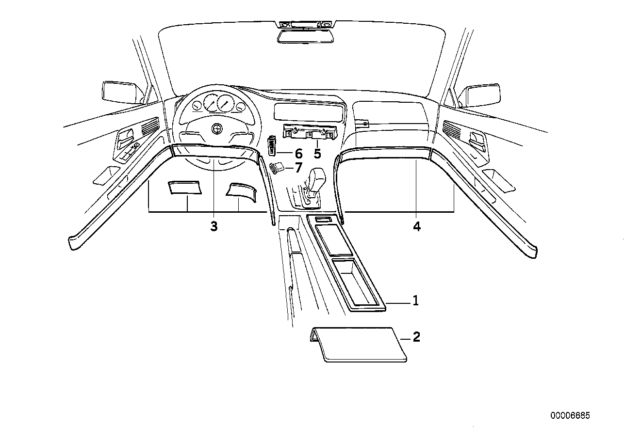 BMW 65612255695 Housing