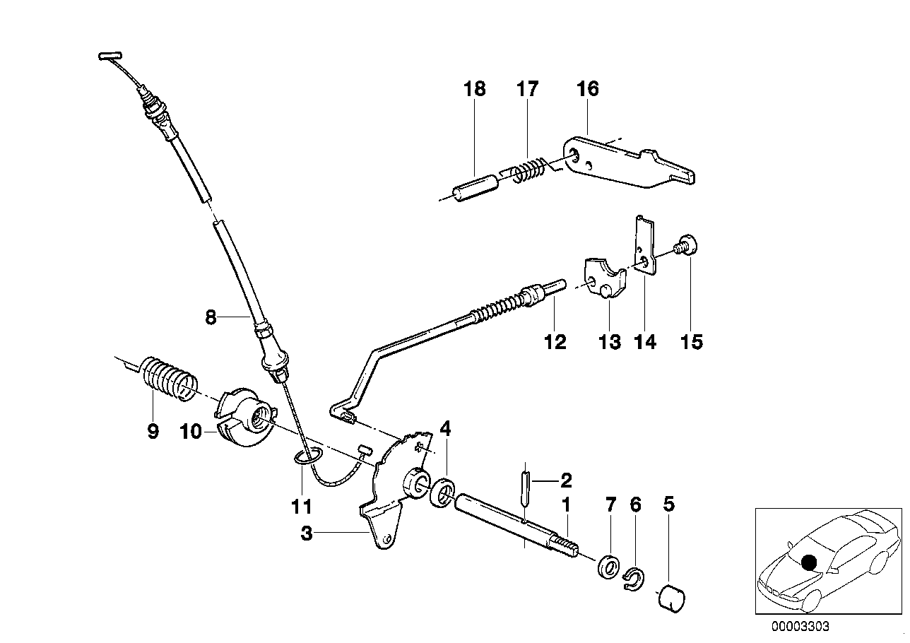 BMW 07119941378 Roll Pin