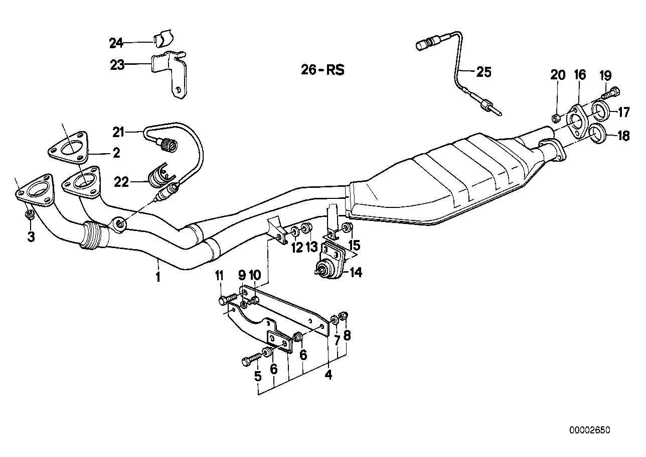 BMW 11761716372 Bracket