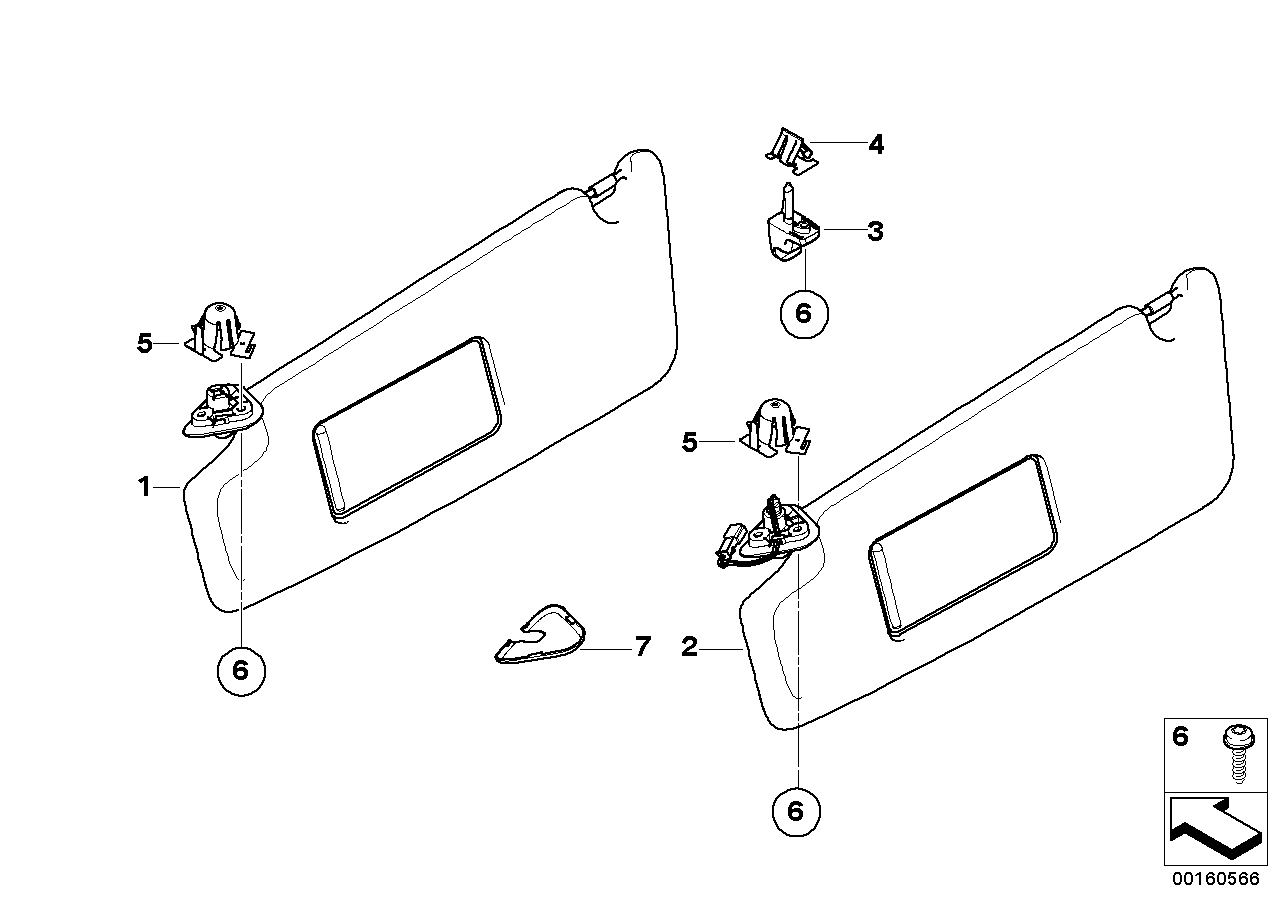 BMW 51163413768 Supporting Bracket Cover