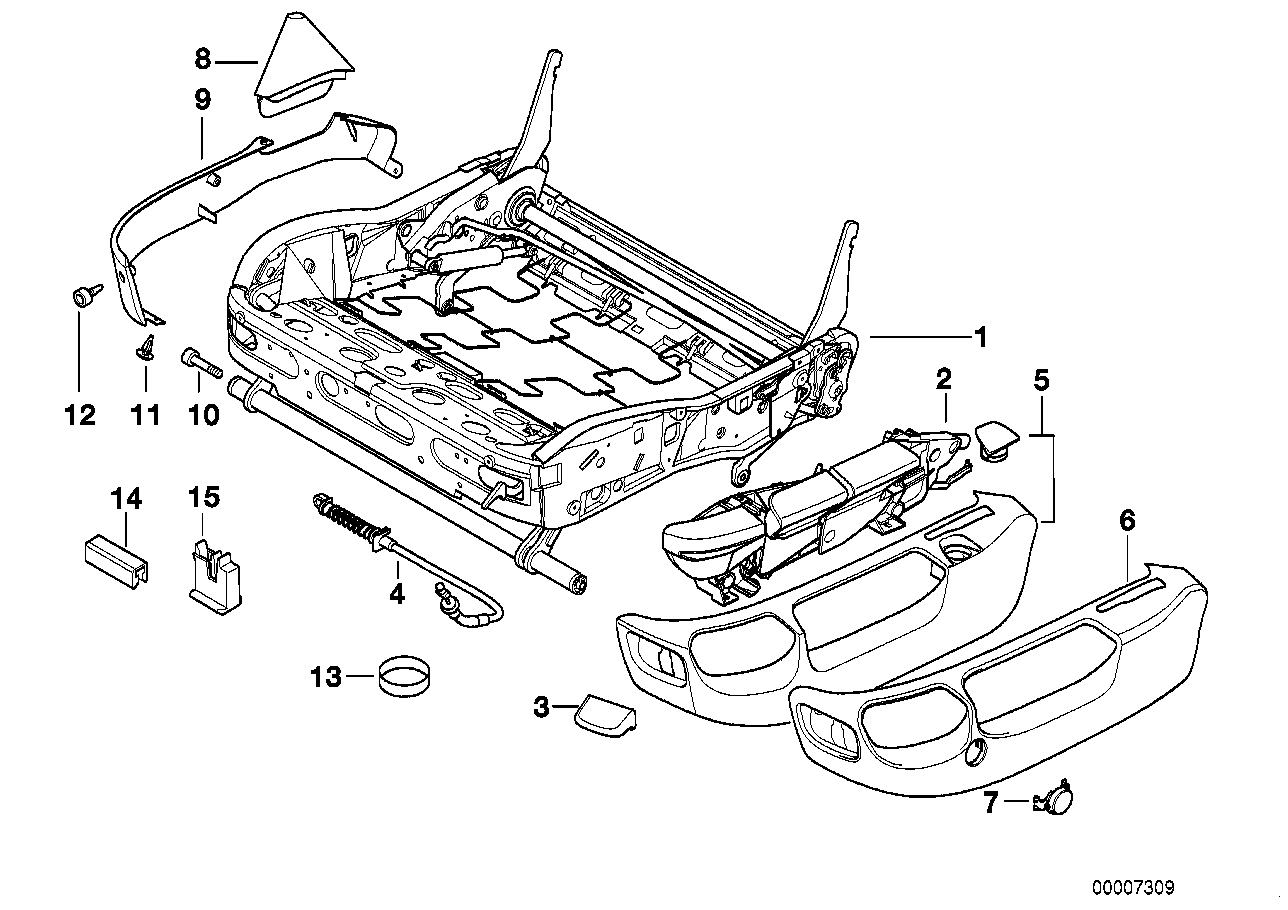 BMW 52107057992 Covering Outer